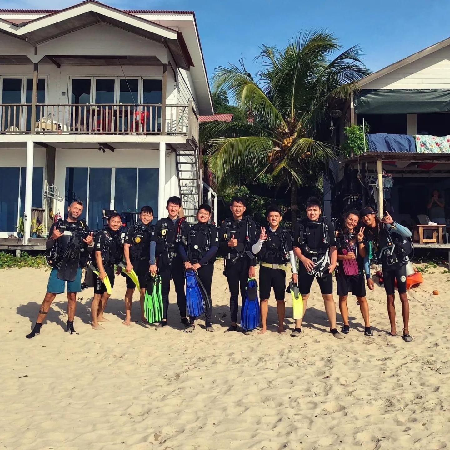 Tiongman Scubadive & Lodge Kampong Juara Екстер'єр фото