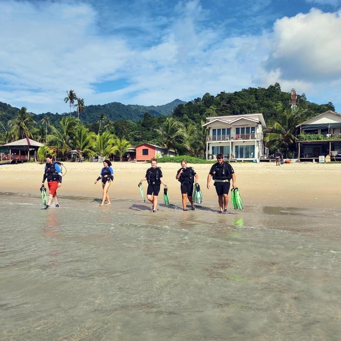 Tiongman Scubadive & Lodge Kampong Juara Екстер'єр фото