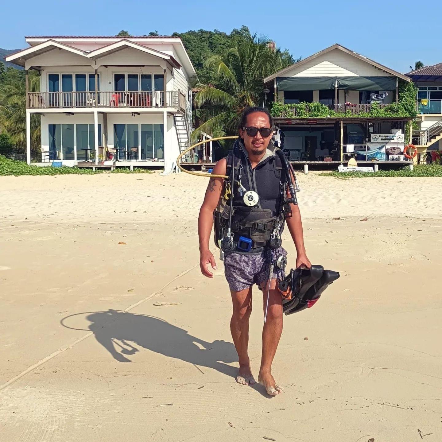 Tiongman Scubadive & Lodge Kampong Juara Екстер'єр фото